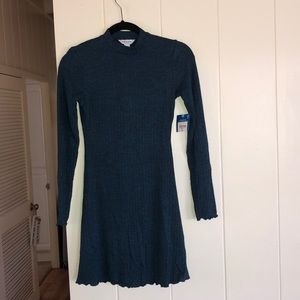 Long sleeve swing dress